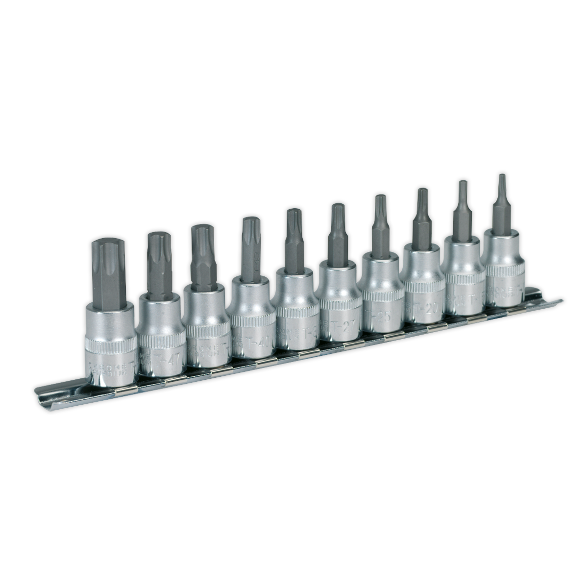 Premier TRX-Star* Socket Bit Set 3/8"Sq Drive 10pc
