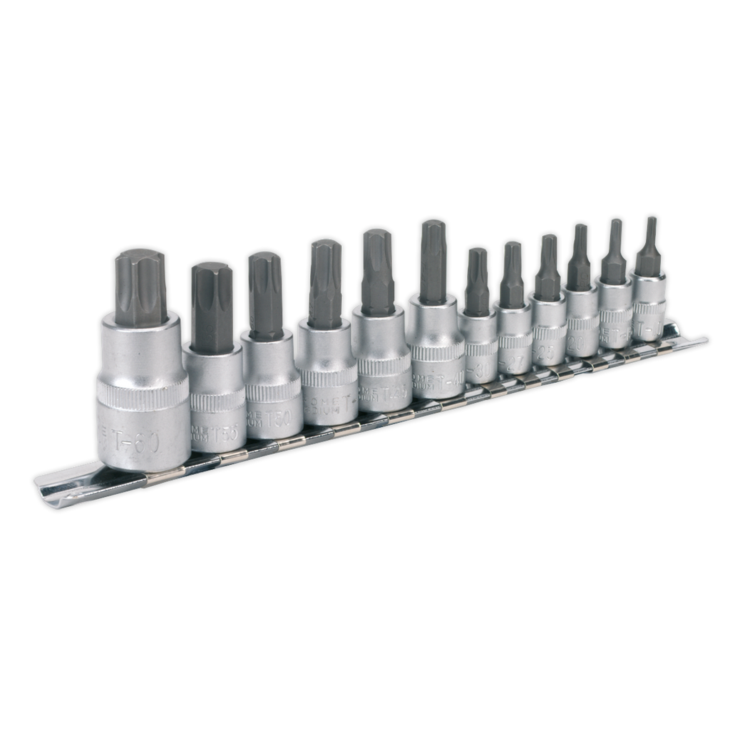 Premier TRX-Star* Socket Bit Set 1/4", 3/8" & 1/2"Sq Drive 1