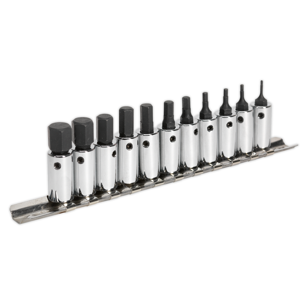 Premier Hex Socket Bit Set 1/4"Sq Drive11pc