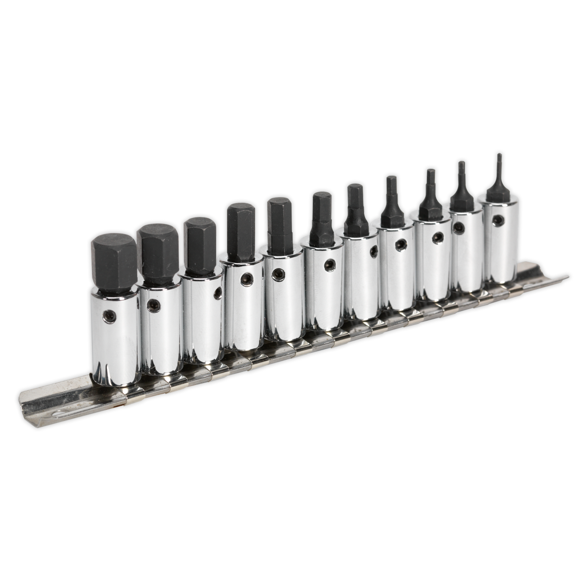 Premier Hex Socket Bit Set 1/4"Sq Drive11pc