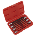 Premier Ball-End Hex Socket Bit Set 3/8"Sq Drive 7pc