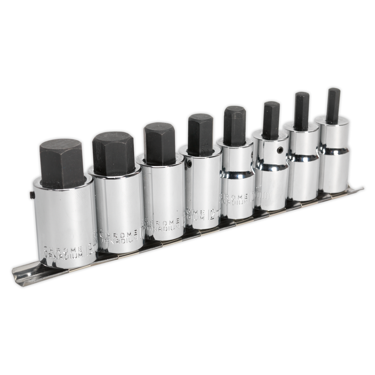 Premier Hex Socket Bit Set 1/2"Sq Drive 8pc