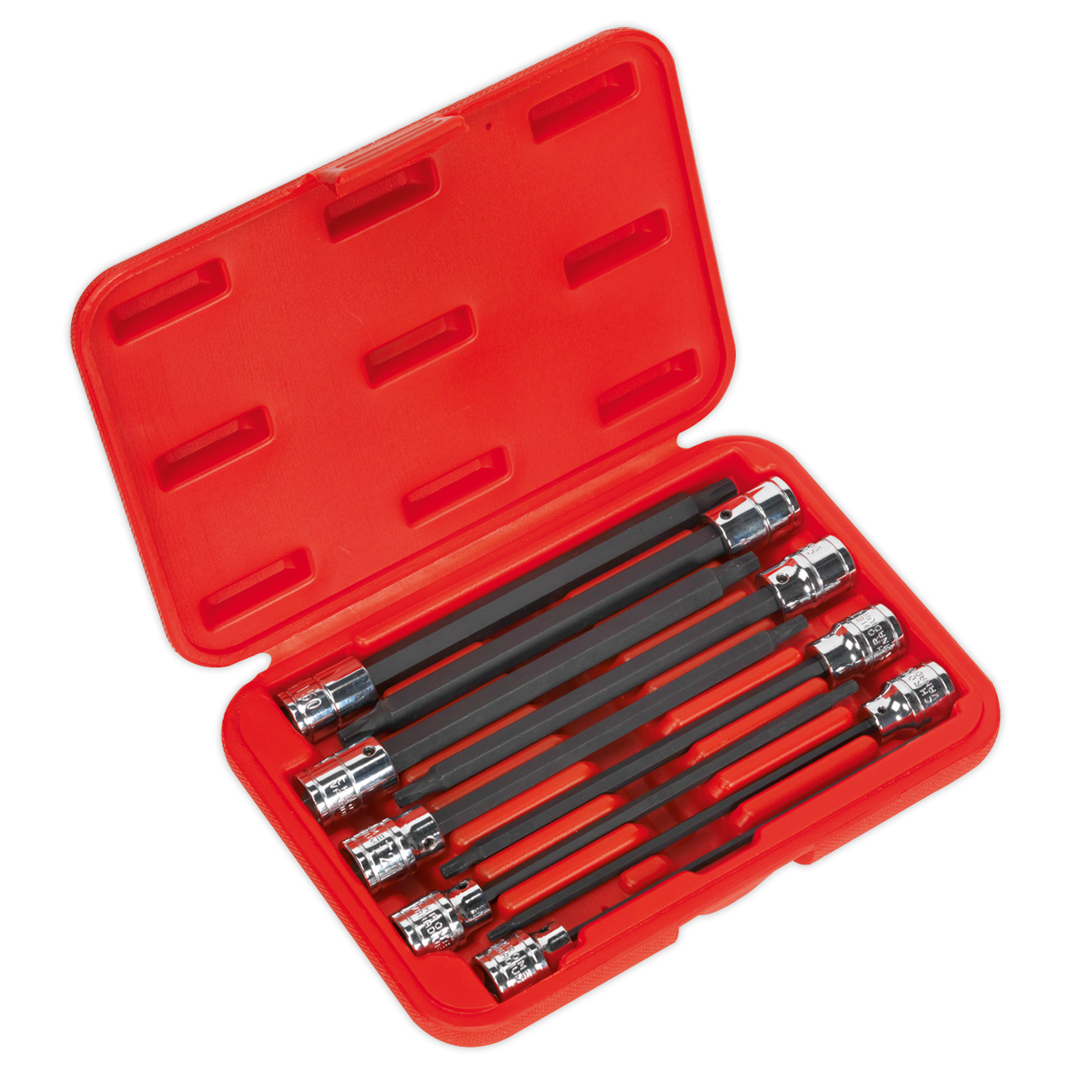 Premier TRX-Star* Socket Bit Set 3/8"Sq Drive 150mm 9pc