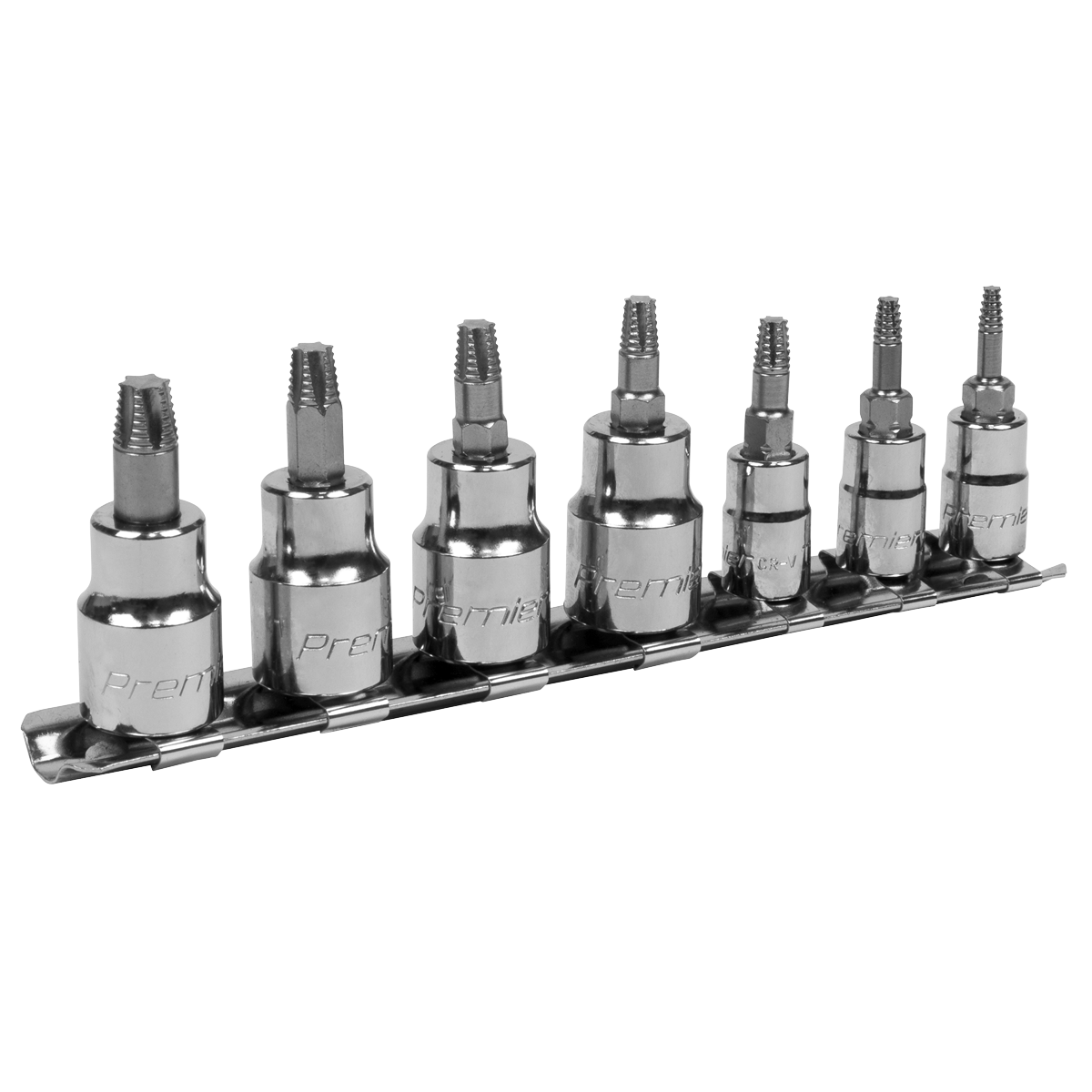 Premier Lock-On™ TRX-Star* Socket Bit Set 1/4" & 3/8"Sq Drive 7pc