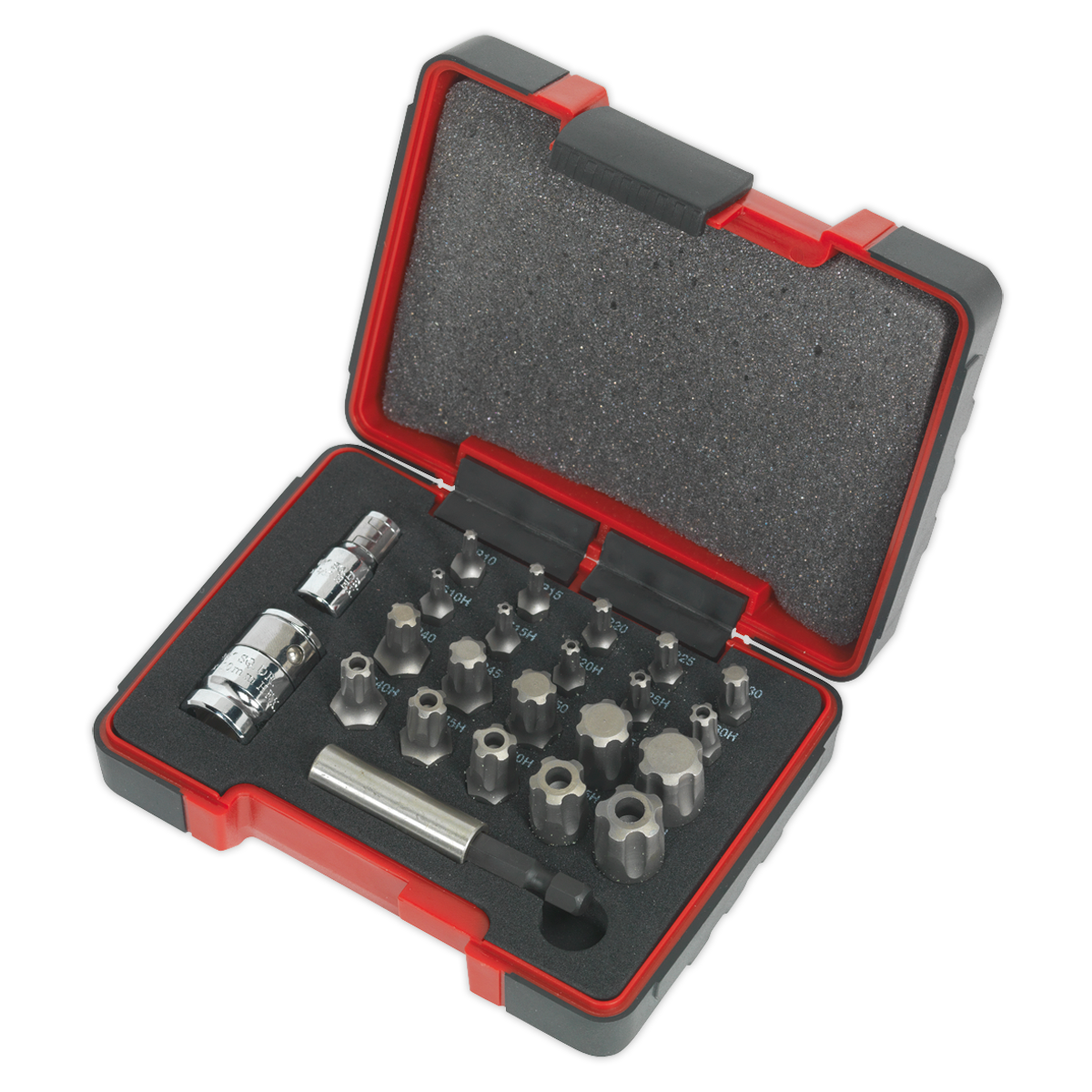 Premier TRX-P* & TRX-TS* Security Bit Set 1/4" & 3/8"Sq Drive 23pc