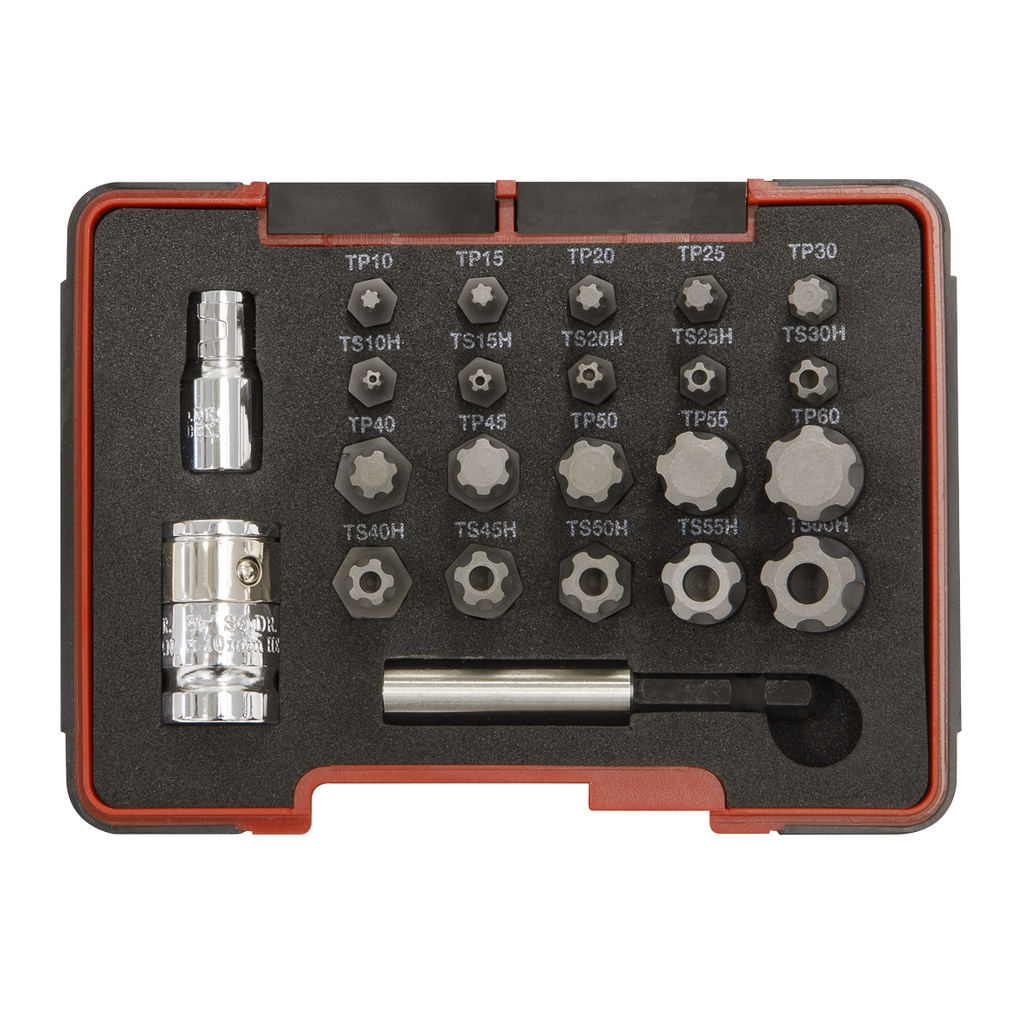 Premier TRX-P* & TRX-TS* Security Bit Set 1/4" & 3/8"Sq Driv