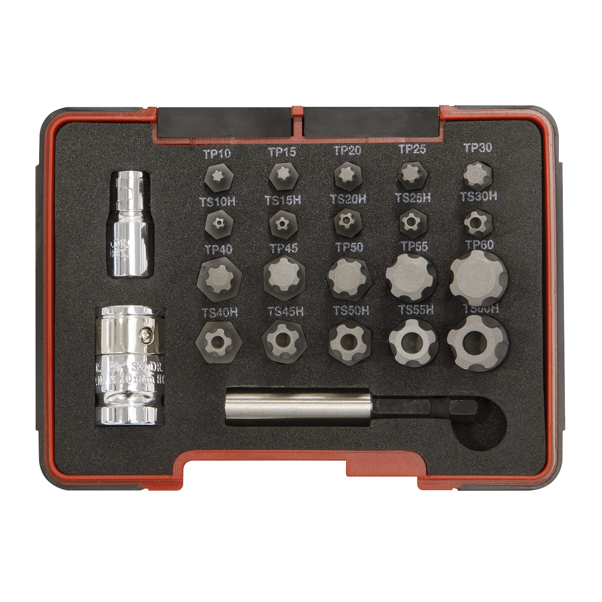 Premier TRX-P* & TRX-TS* Security Bit Set 1/4" & 3/8"Sq Driv