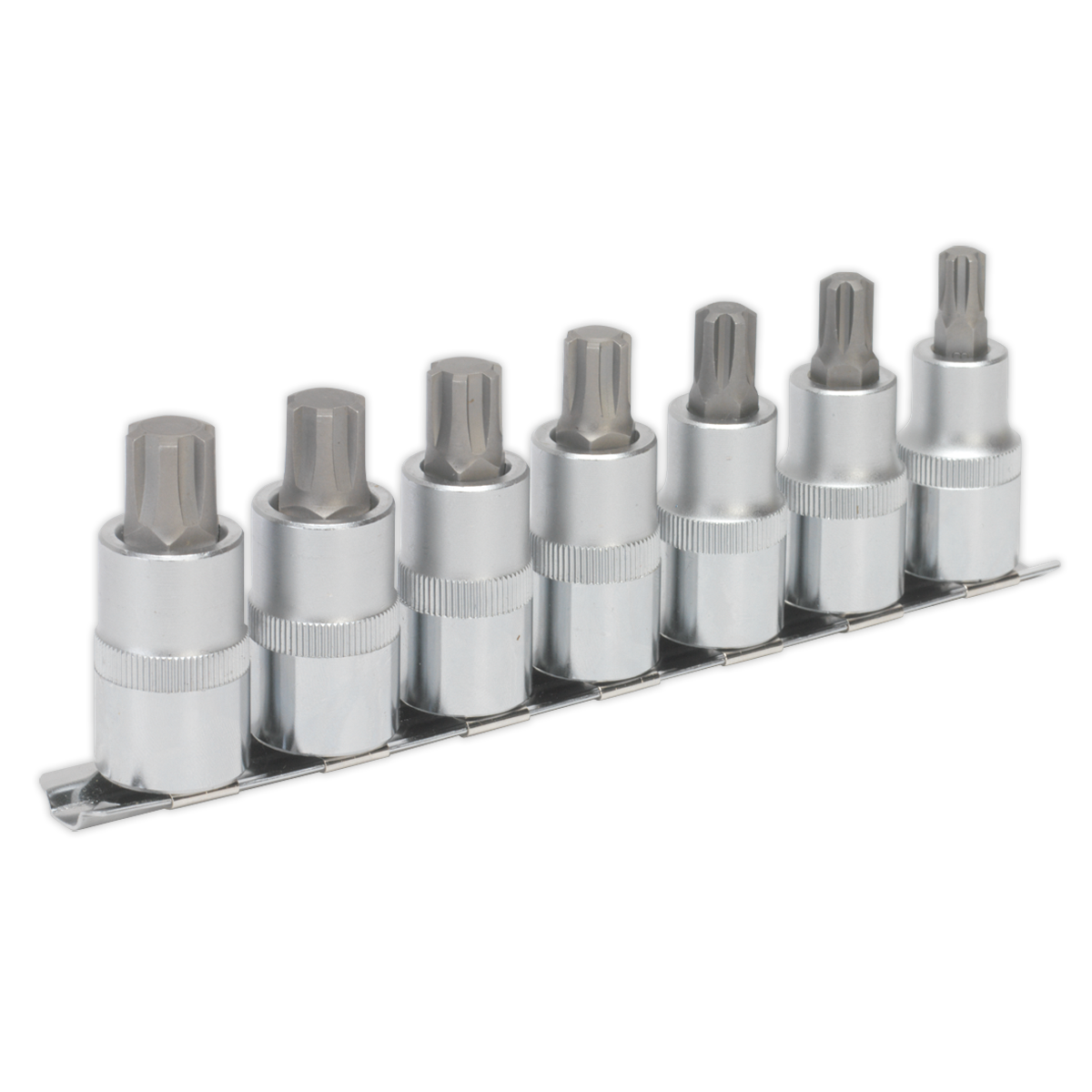 Premier Ribe Socket Bit Set 1/2"Sq Drive 55mm 7pc
