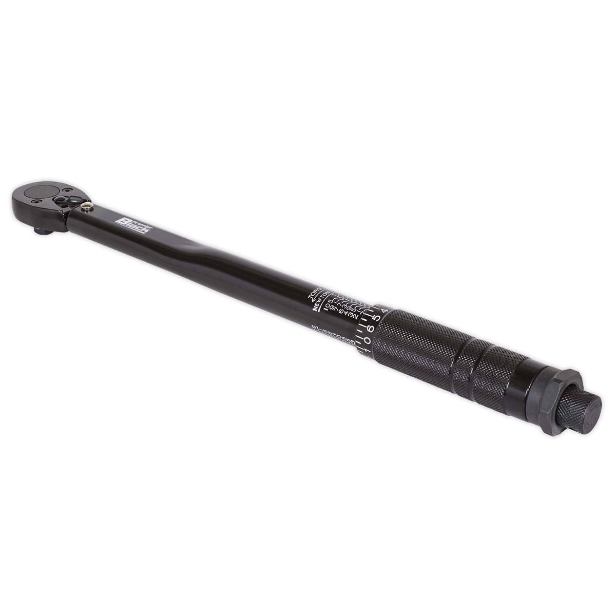 Premier Black Calibrated Micrometer Torque Wrench 3/8"Sq Drive