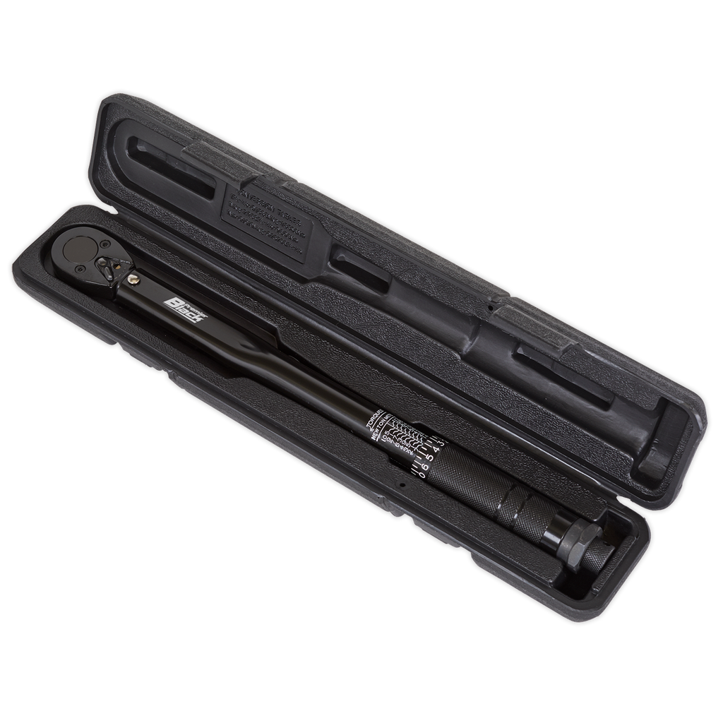 Premier Black Calibrated Micrometer Torque Wrench 3/8"Sq Dri