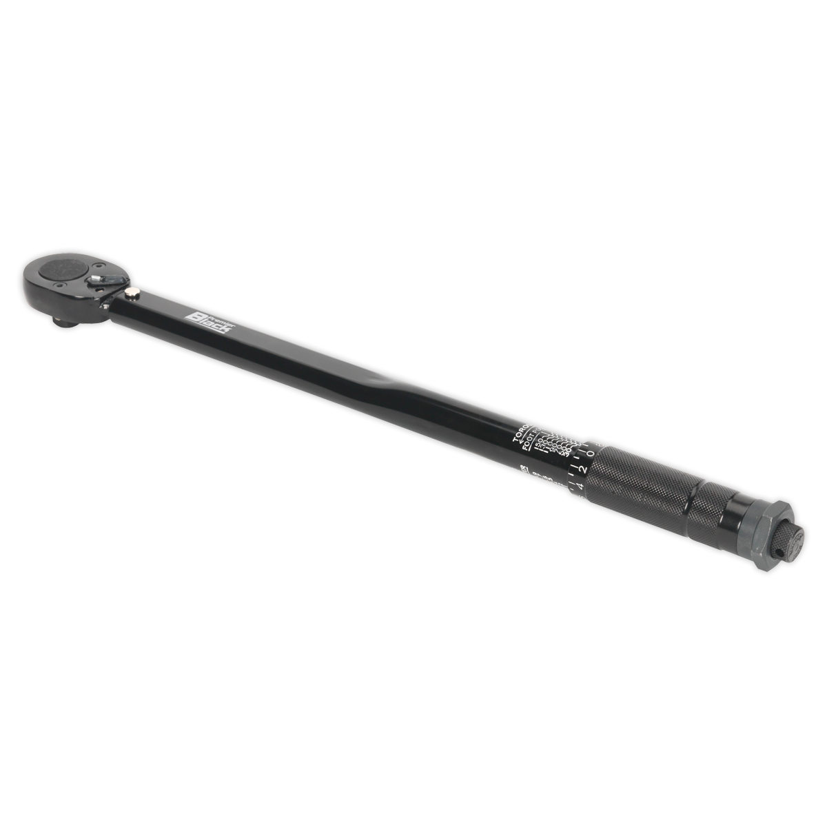 Premier Black Calibrated Micrometer Torque Wrench 1/2"Sq Drive