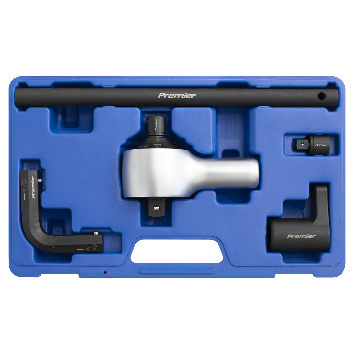 Premier Torque Multiplier Set 1/2"-3/4"Sq Drive 7pc