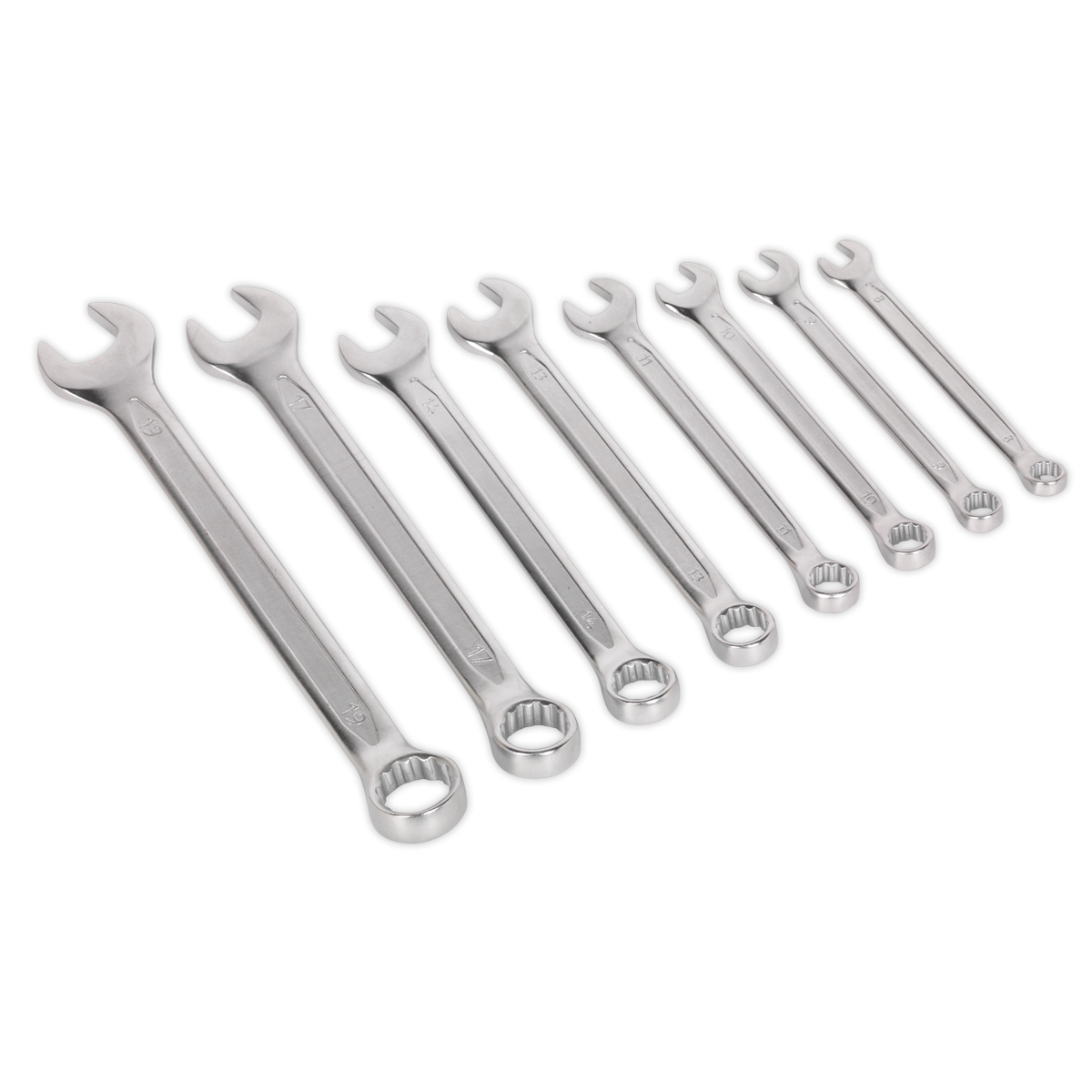 Premier Combination Spanner Set 8-19mm 8pc