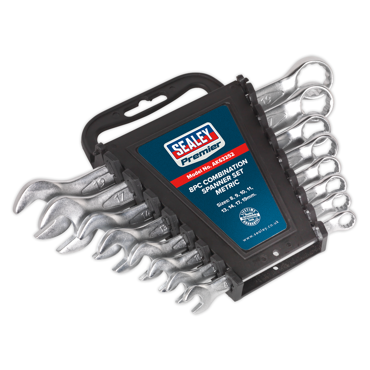 Premier Combination Spanner Set 8-19mm 8pc