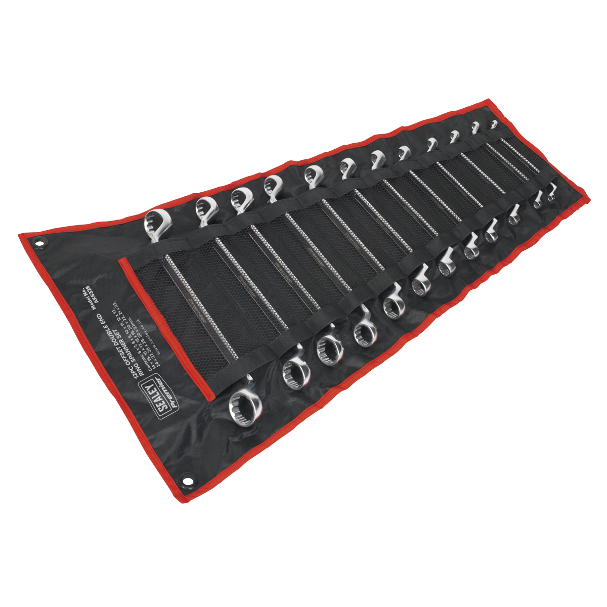 Premier Offset Double End Ring Spanner Set 12pc