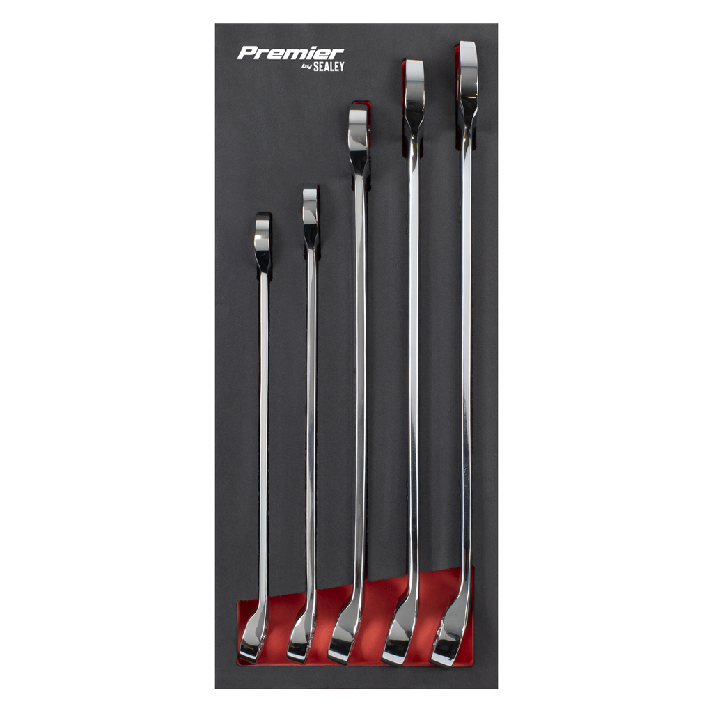 Premier Jumbo Combination Spanner Set 5pc