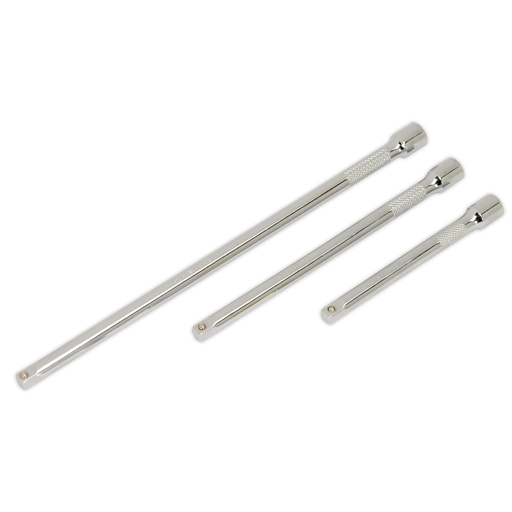 Premier Extension Bar Set 1/4"Sq Drive 3pc
