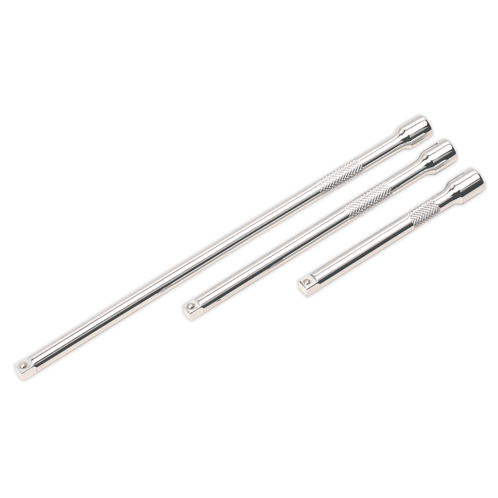 Premier Extension Bar Set 1/4"Sq Drive 3pc