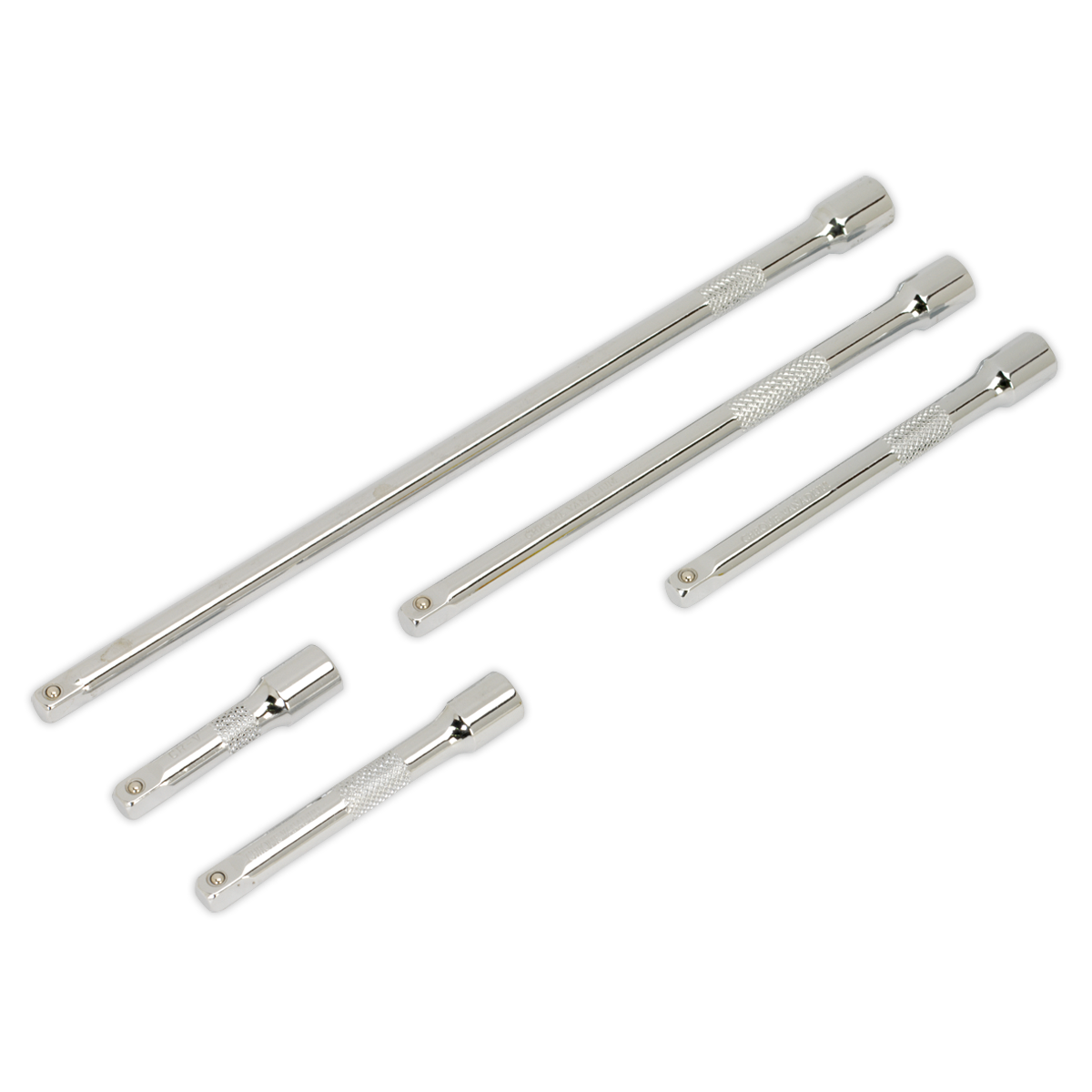 Premier Extension Bar Set 1/4"Sq Drive 5pc