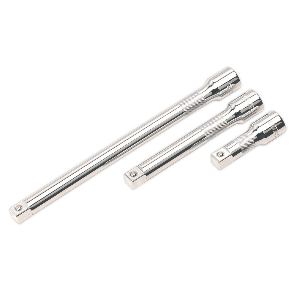 Premier Extension Bar Set 1/2"Sq Drive 3pc
