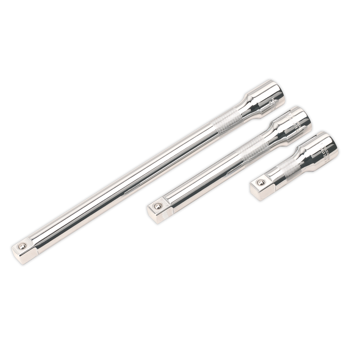 Premier Extension Bar Set 1/2"Sq Drive 3pc