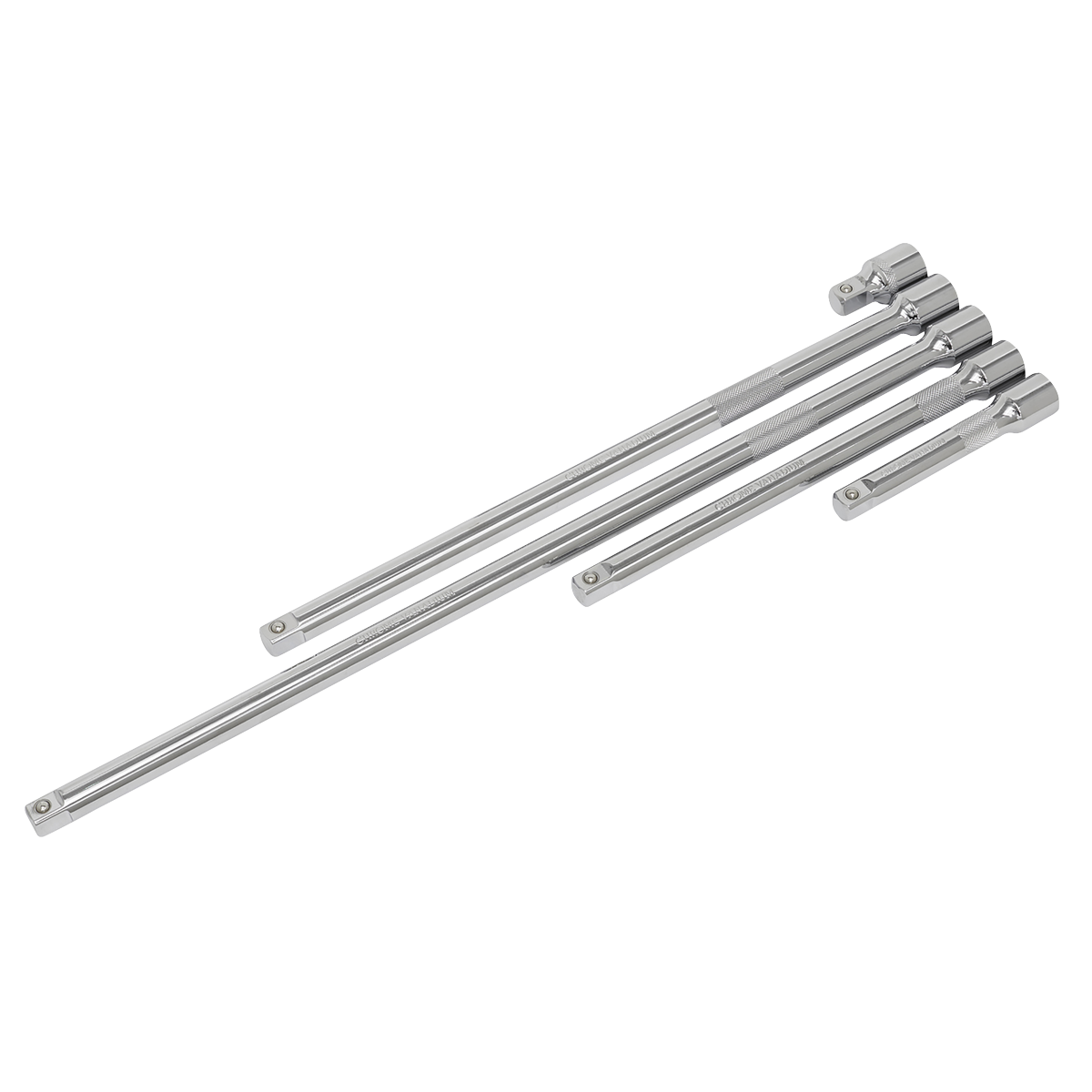 Premier Extension Bar Set 1/2"Sq Drive 5pc