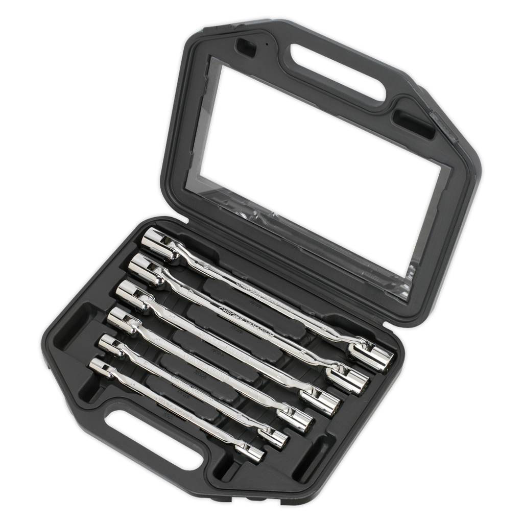 Premier Double Flexi-Head Socket Spanner Set 6pc