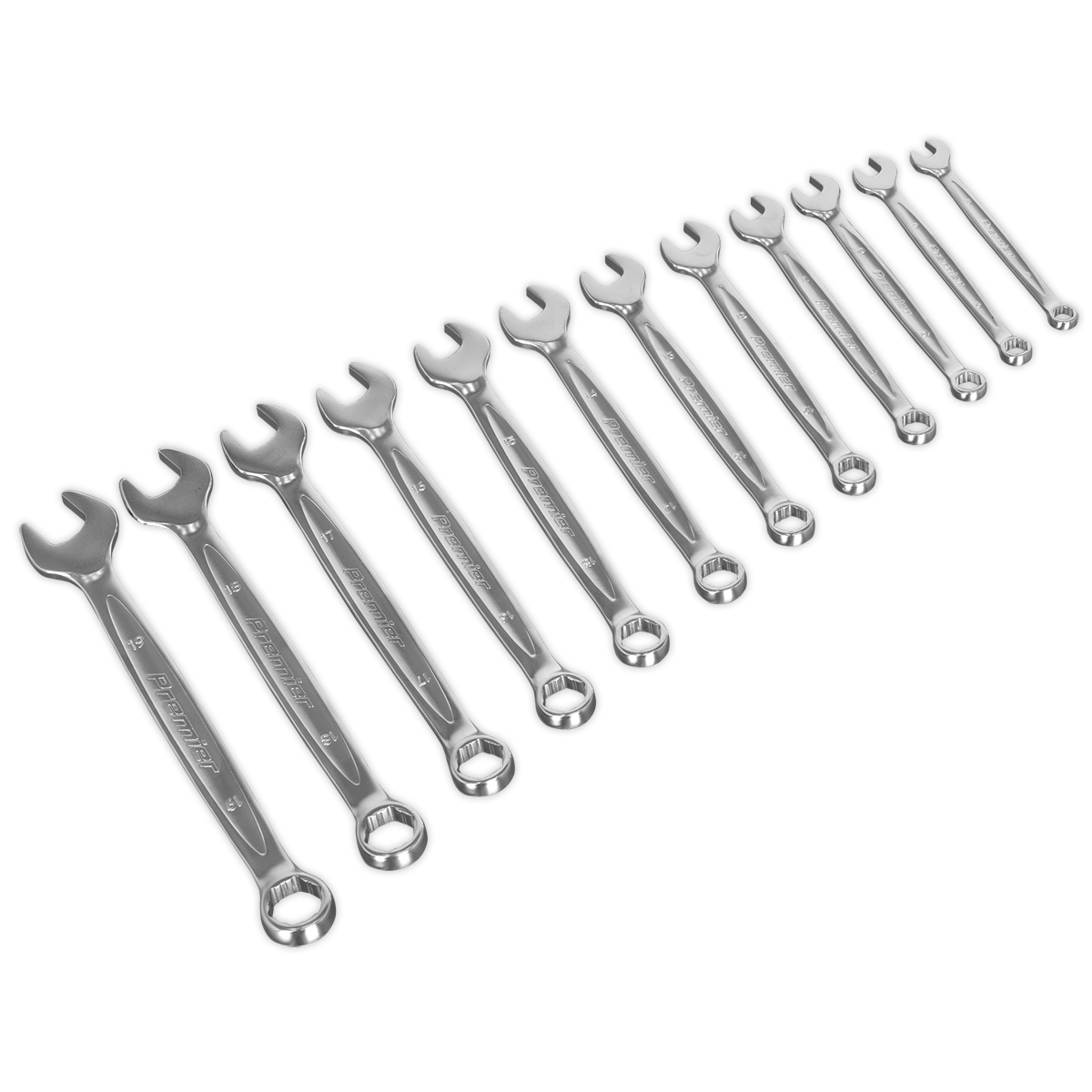Premier Lock-On™ Combination Spanner Set 12pc
