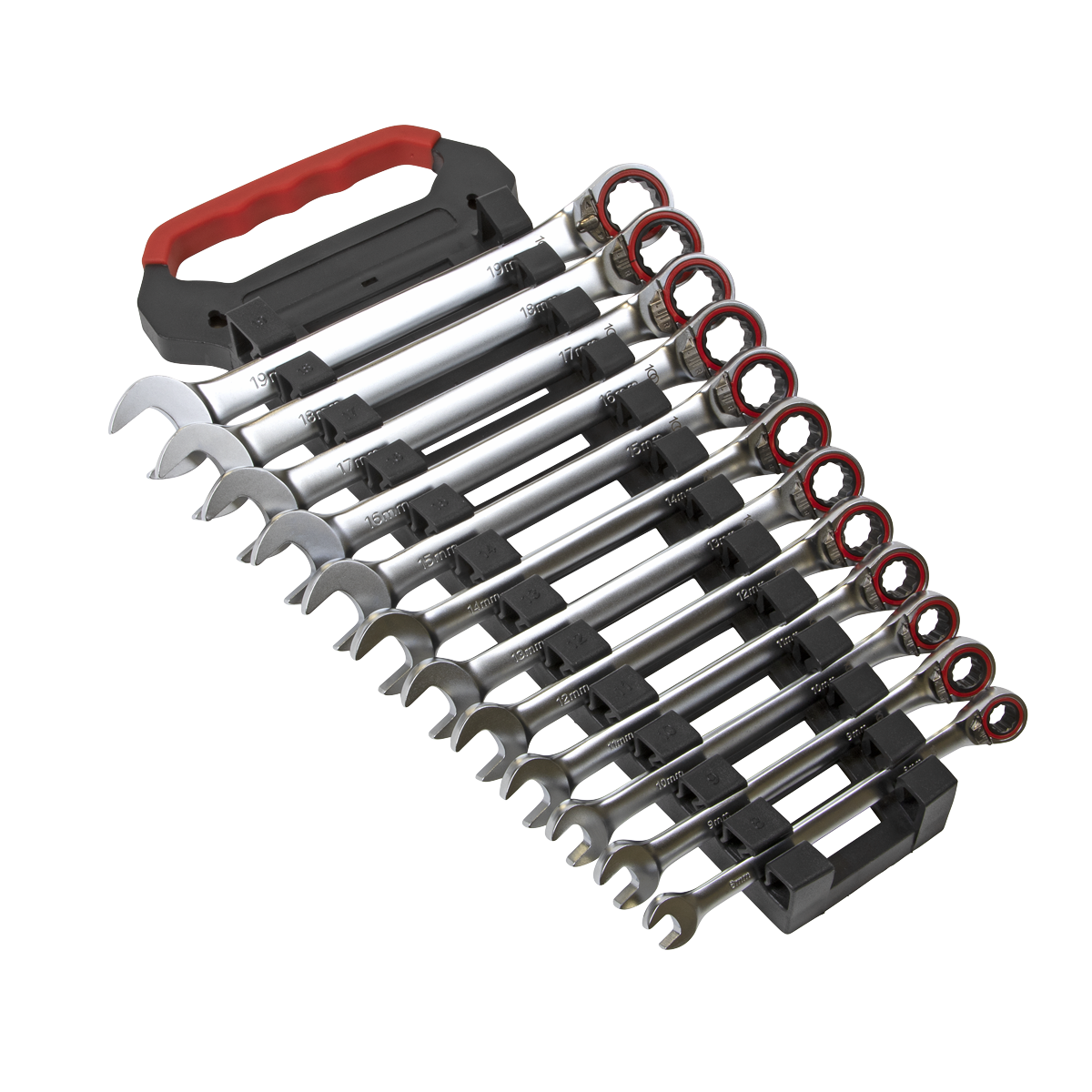 Premier Platinum Reversible Ratchet Combination Spanner Set 12pc