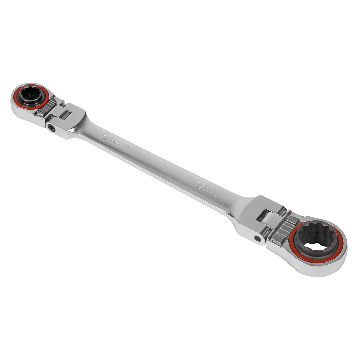 Premier Platinum 4-in-1 Flexi-Head Reversible Ratchet Ring Spanner