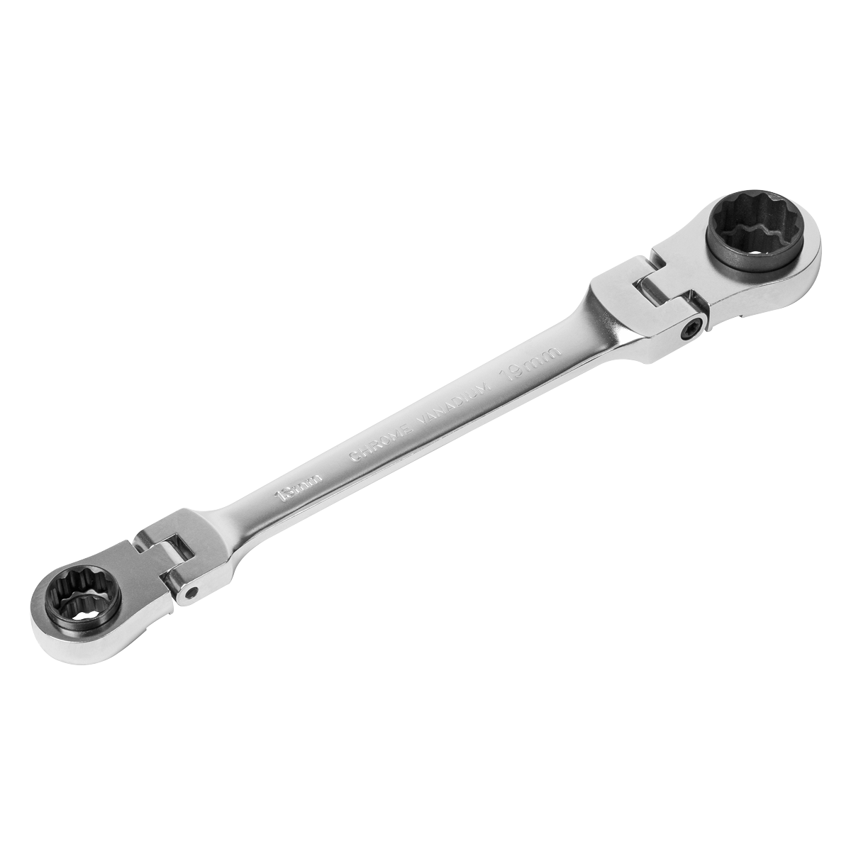 Premier Platinum 4-in-1 Flexi-Head Reversible Ratchet Ring Spanner