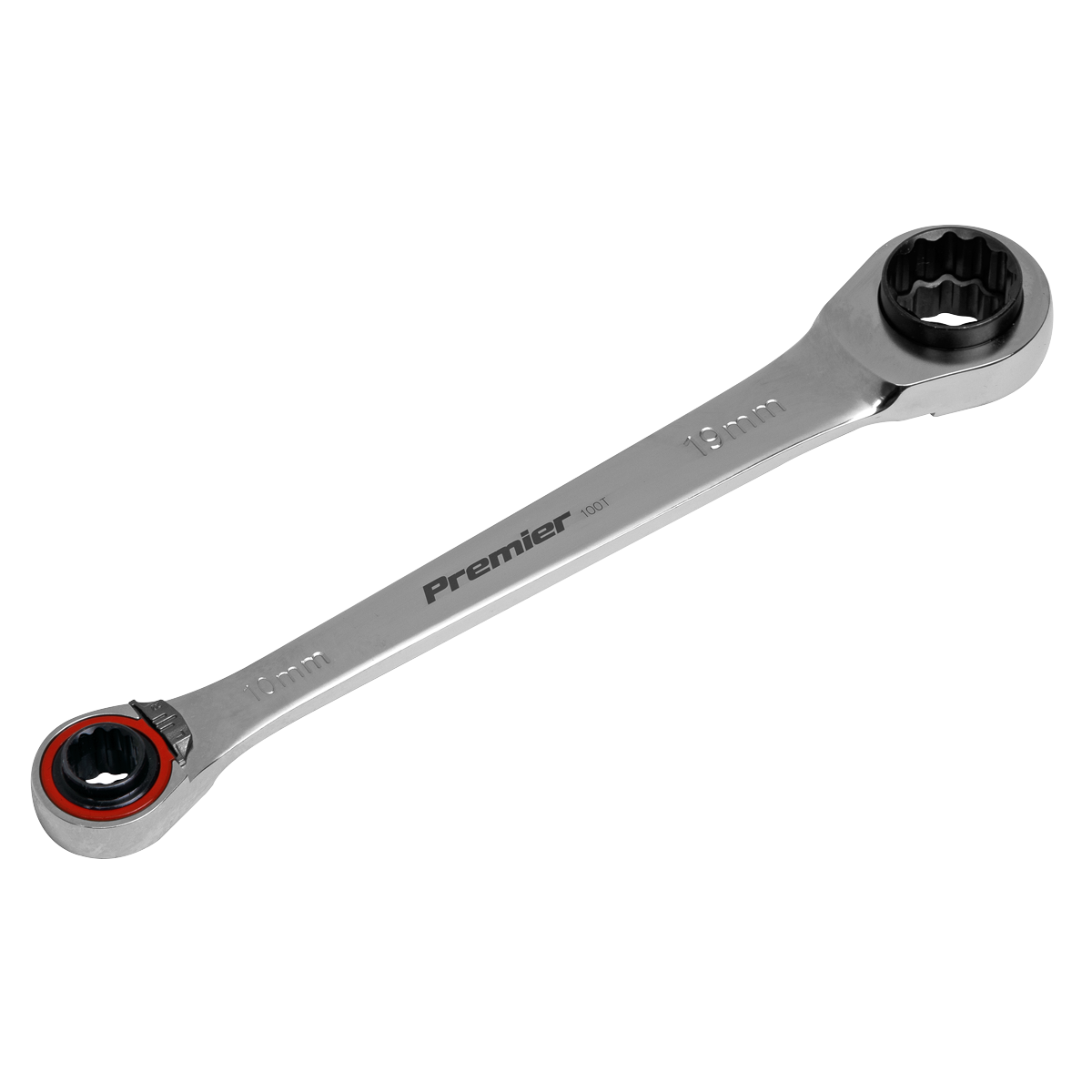 Premier Platinum 4-in-1 Reversible Ratchet Ring Spanner