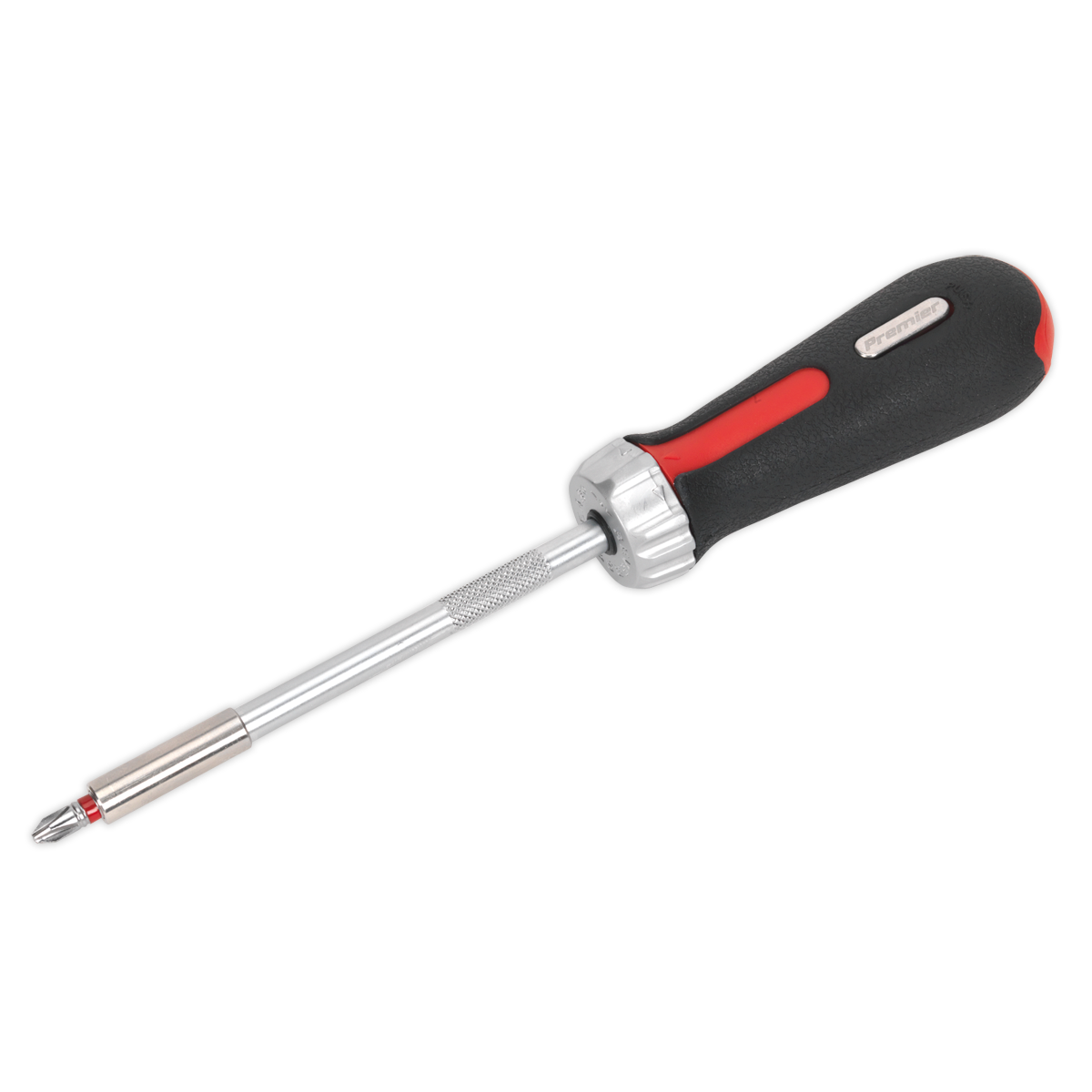 Premier Platinum Fine Tooth Ratchet Screwdriver Set 8pc