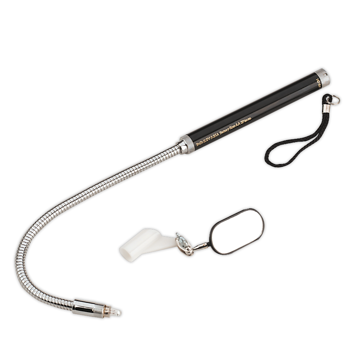 Premier Flexible Inspection Mirror with Light
