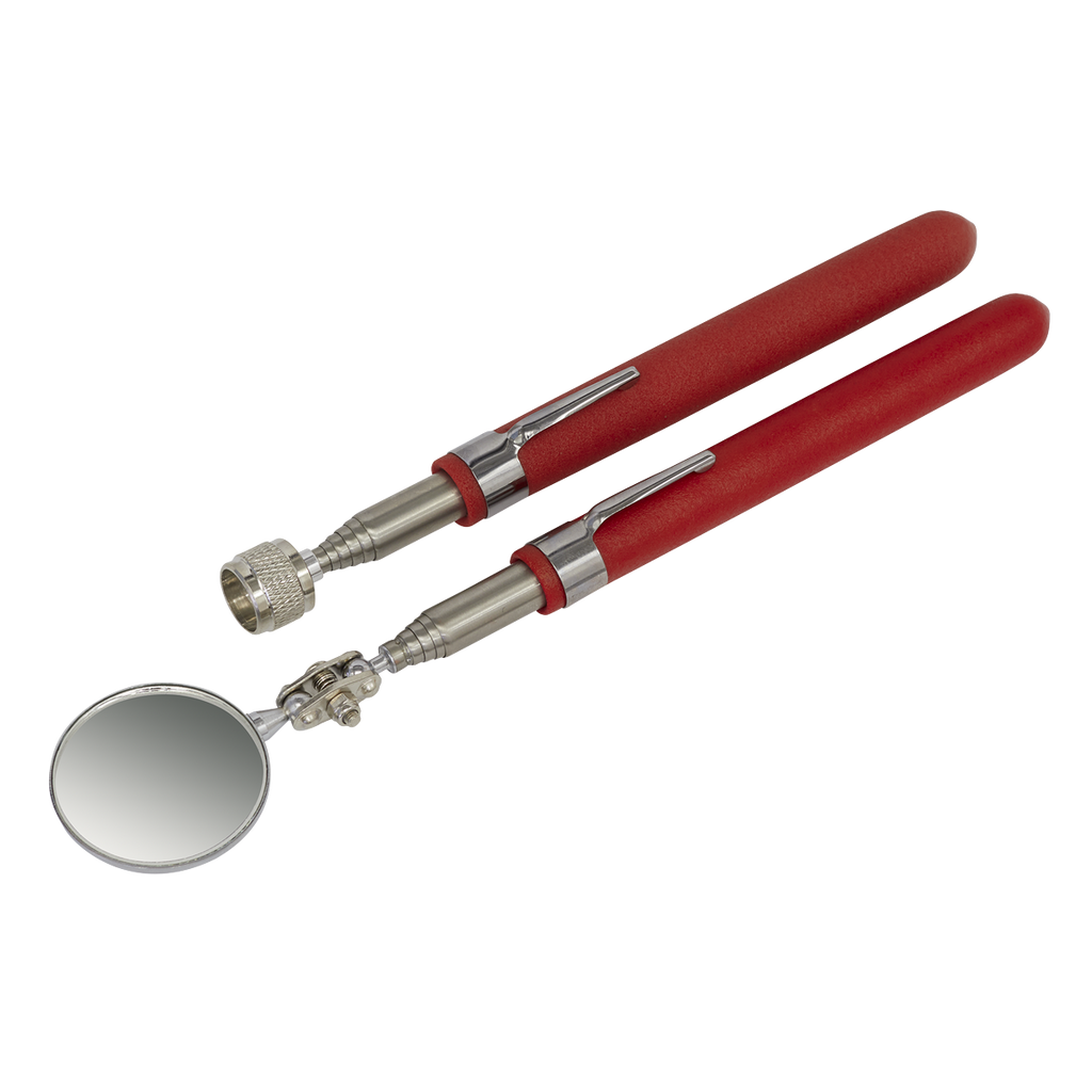 Premier Telescopic Magnetic Pick-Up & Mirror Set 2pc