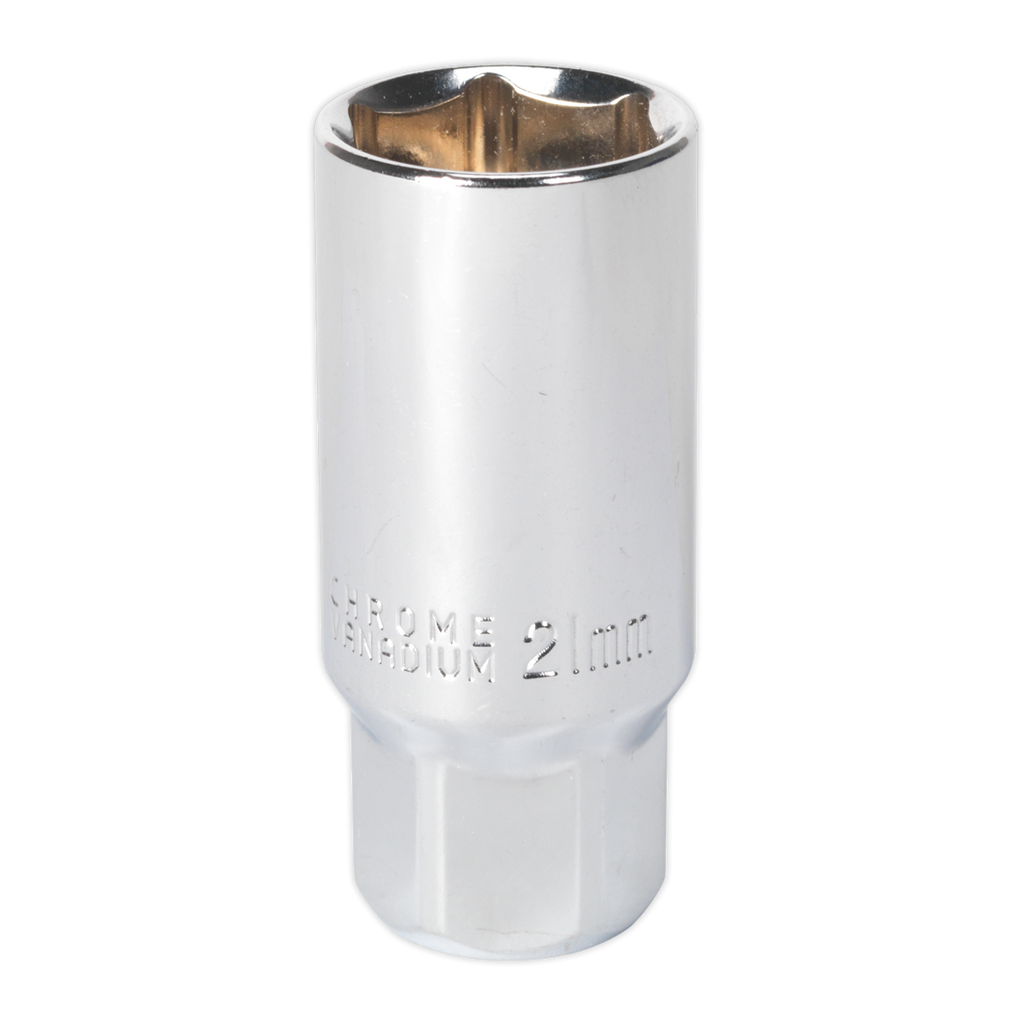 Magnetic Spark Plug Socket 3/8"Sq Drive 21mm