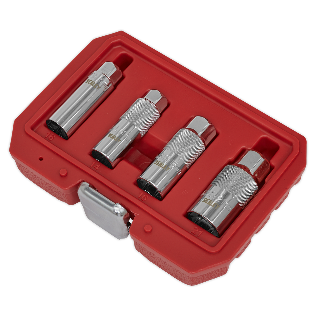 Spark Plug Socket Set 3/8"Sq Drive 4pc
