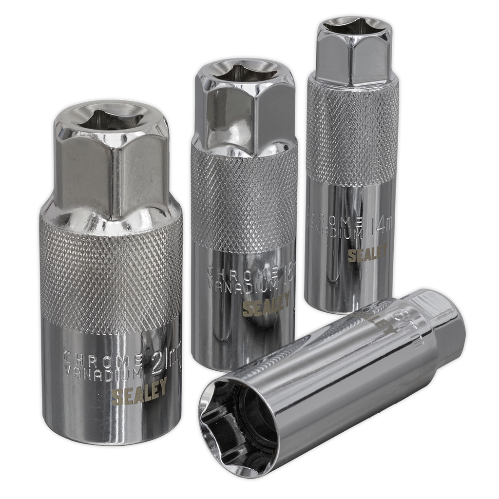 Spark Plug Socket Set 3/8"Sq Drive 4pc