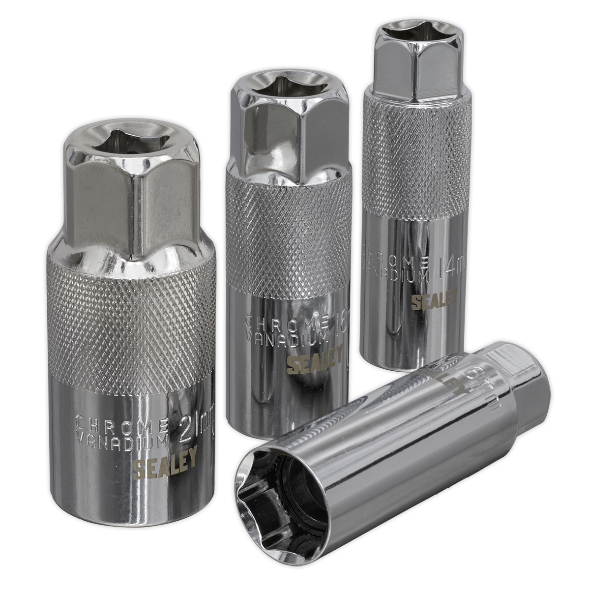 Spark Plug Socket Set 3/8"Sq Drive 4pc
