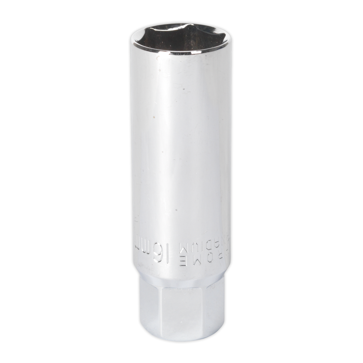 Thin Wall Spark Plug Socket 3/8"Sq Drive 16mm