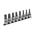 Premier Lock-On™ Hex Socket Bit Set 3/8"Sq Drive 8pc