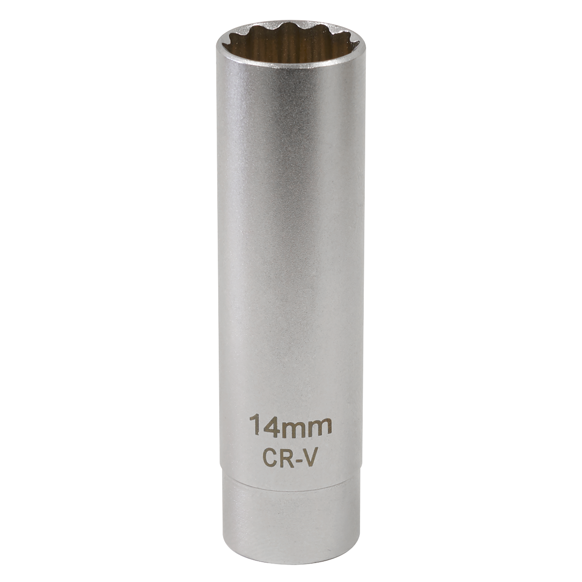 Spark Plug Socket with Magnetic Retainer 3/8"Sq Drive 12-Point 14mm