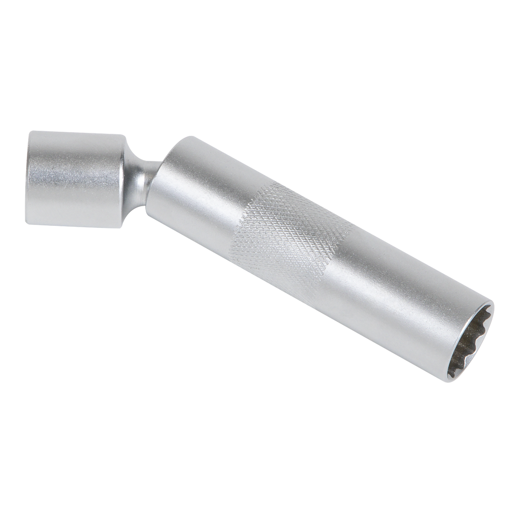 Spark Plug Socket with Universal Joint 3/8"Sq Drive 12-Point