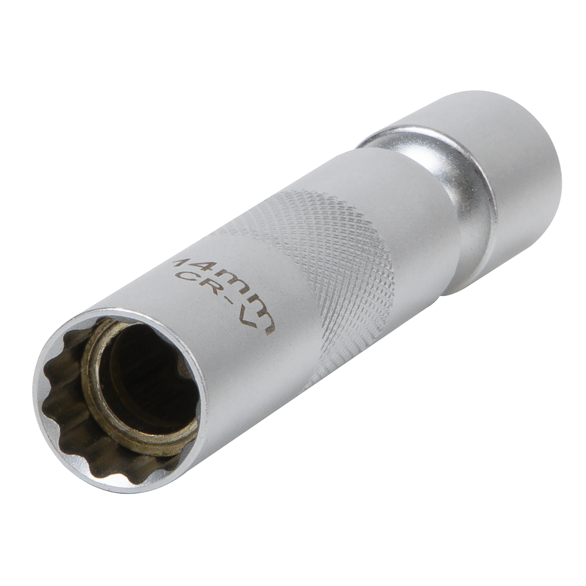 Spark Plug Socket with Universal Joint 3/8"Sq Drive 12-Point
