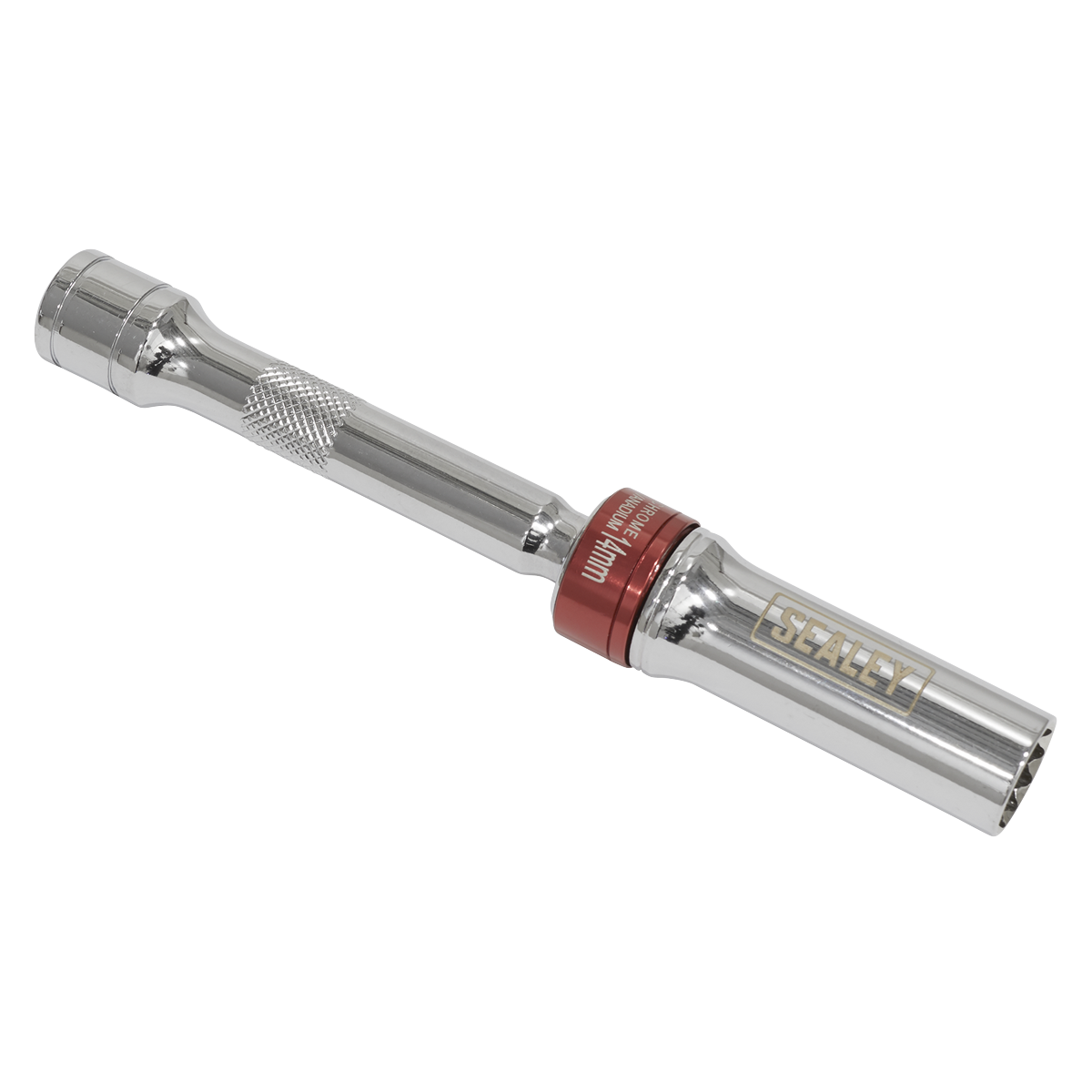 Spark Plug Socket with Universal Joint 3/8"Sq Drive 12-Point 150 x 14mm