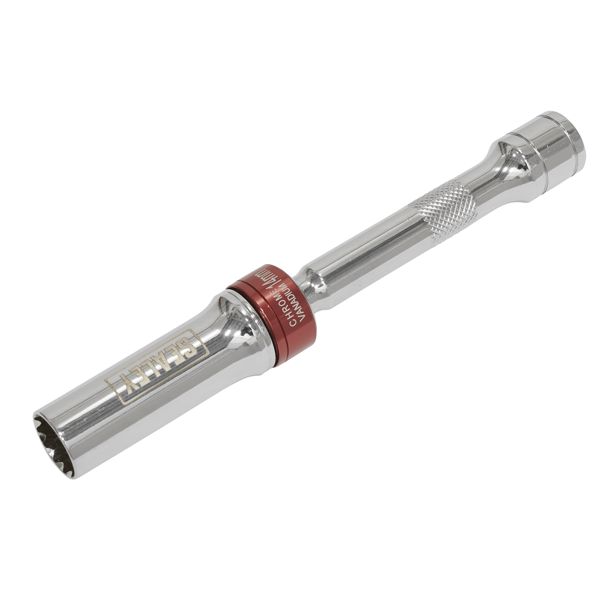 Spark Plug Socket with Universal Joint 3/8"Sq Drive 12-Point