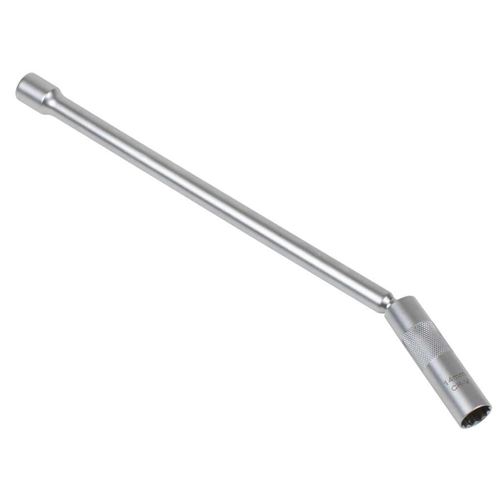 Spark Plug Socket with Universal Joint & Extension 3/8"Sq Dr