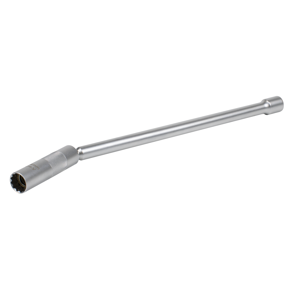 Spark Plug Socket with Universal Joint & Extension 3/8"Sq Dr