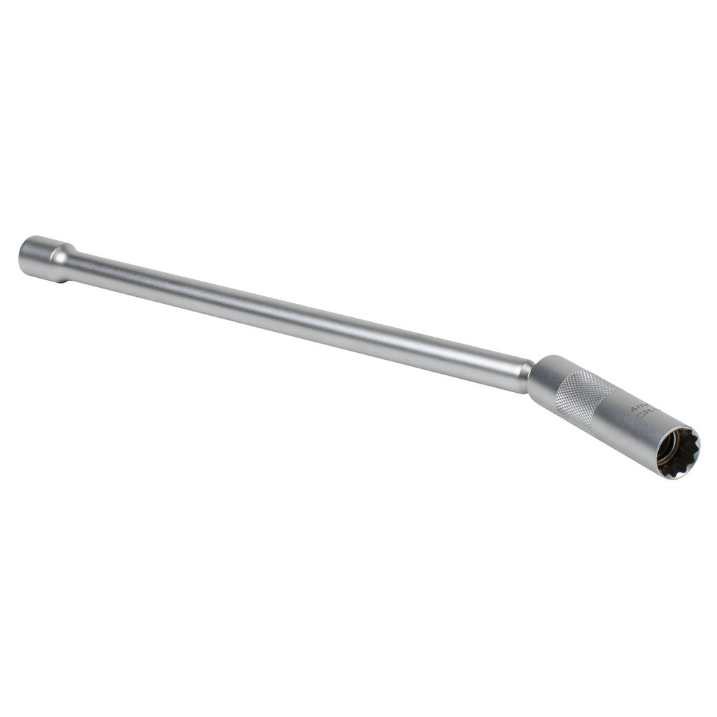 Spark Plug Socket with Universal Joint & Extension 3/8"Sq Dr