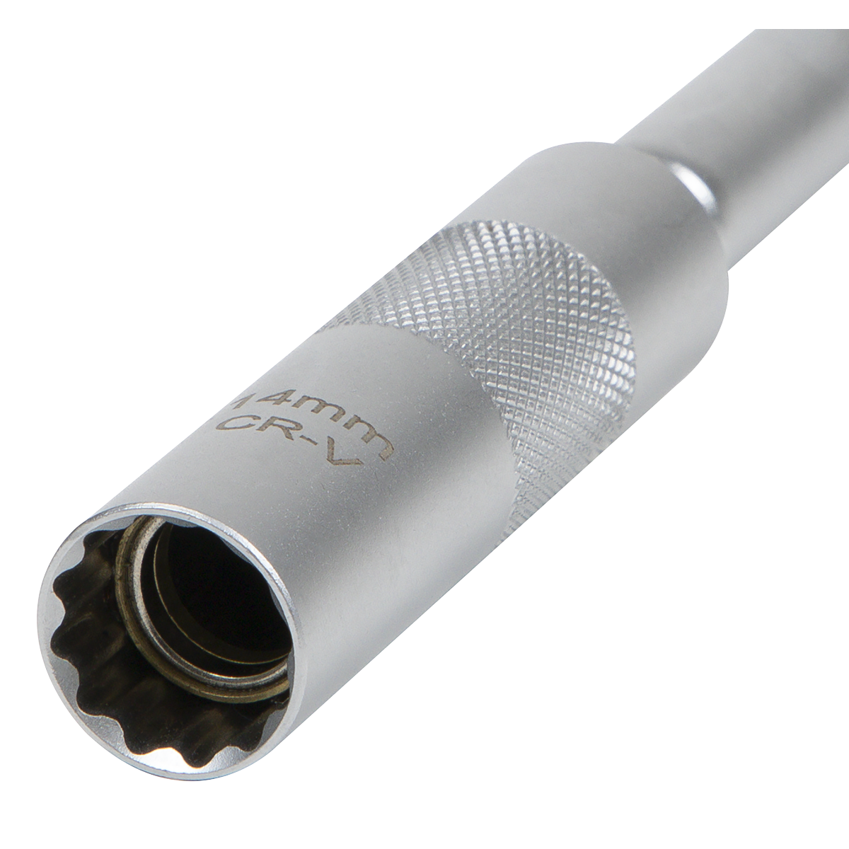 Spark Plug Socket with Universal Joint & Extension 3/8"Sq Dr